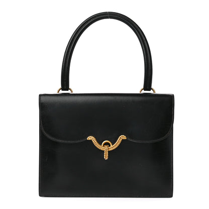 Hermes Box Vasco Top Handle Bag Black 1 of 11