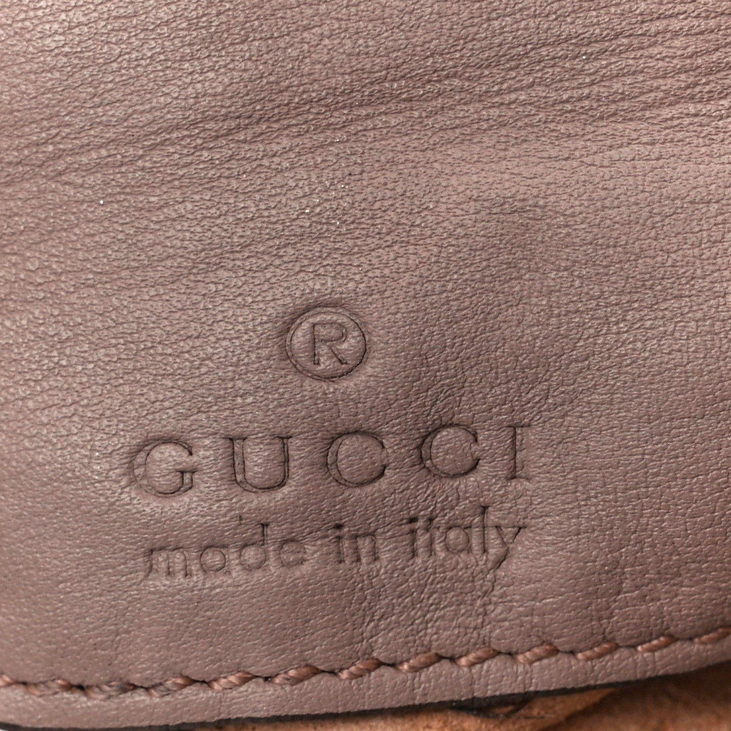 Gucci Calfskin Matelasse Mini GG Marmont Chain Bag Porcelain Rose 8 of 13