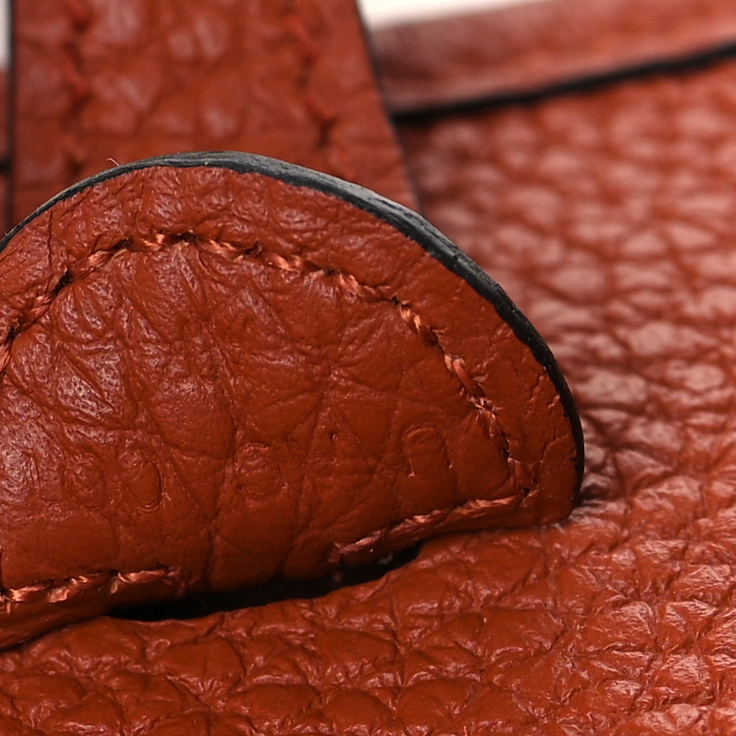 Hermes Taurillon Clemence Maxi Quadrille Evelyne TPM Cuivre Capucine Parme Rouge Duchess 7 of 11