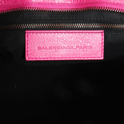 Balenciaga Agneau Classic Hardware Part Time Cyclamen Fucsia 10 of 12