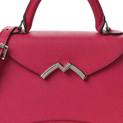 Moynat Carat Calfskin Gabrielle BB Fuchsia 8 of 10
