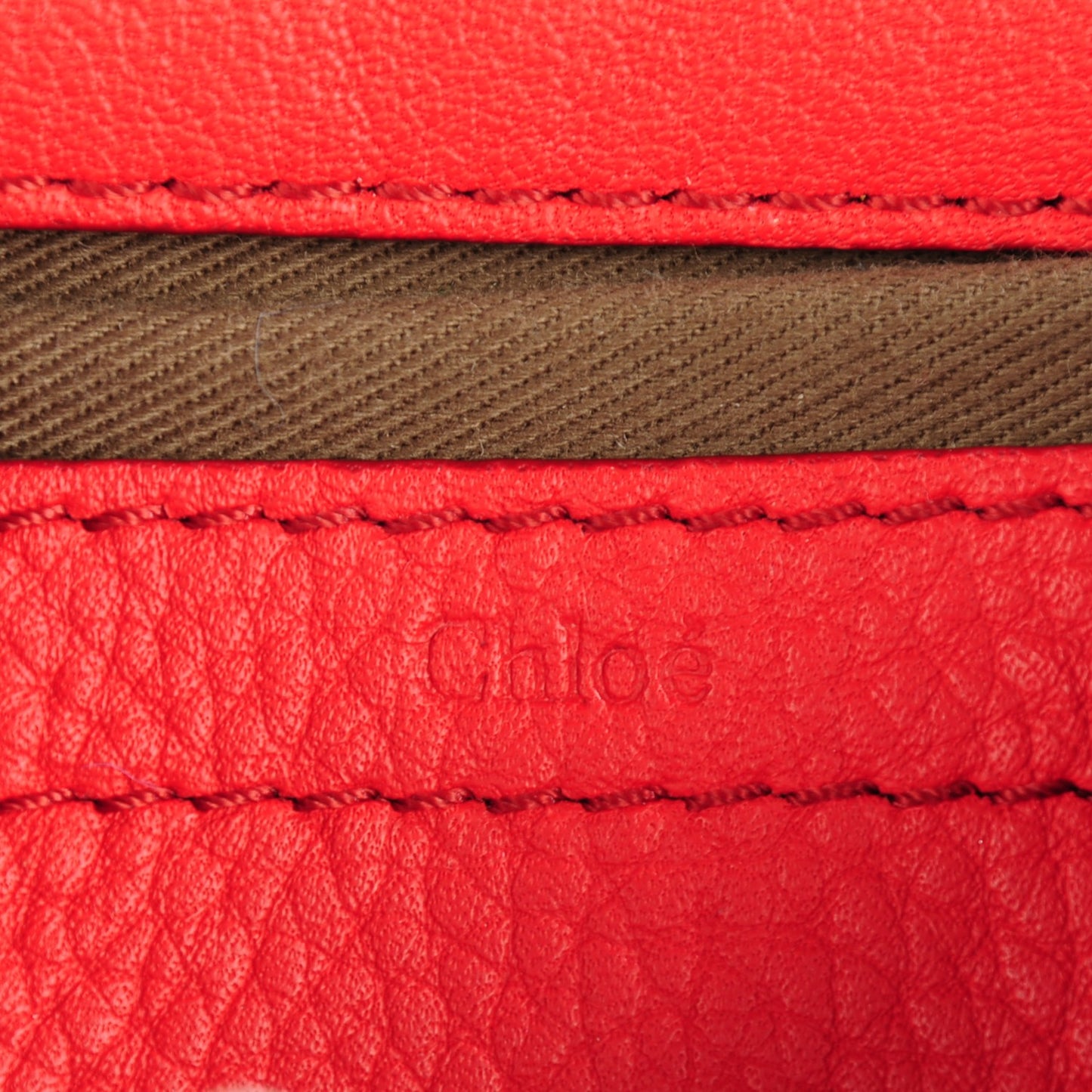 Calfskin Mini Marcie Round Crossbody Bag Red