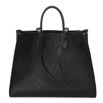 Louis Vuitton Empreinte Monogram Giant Onthego GM Black 1 of 10
