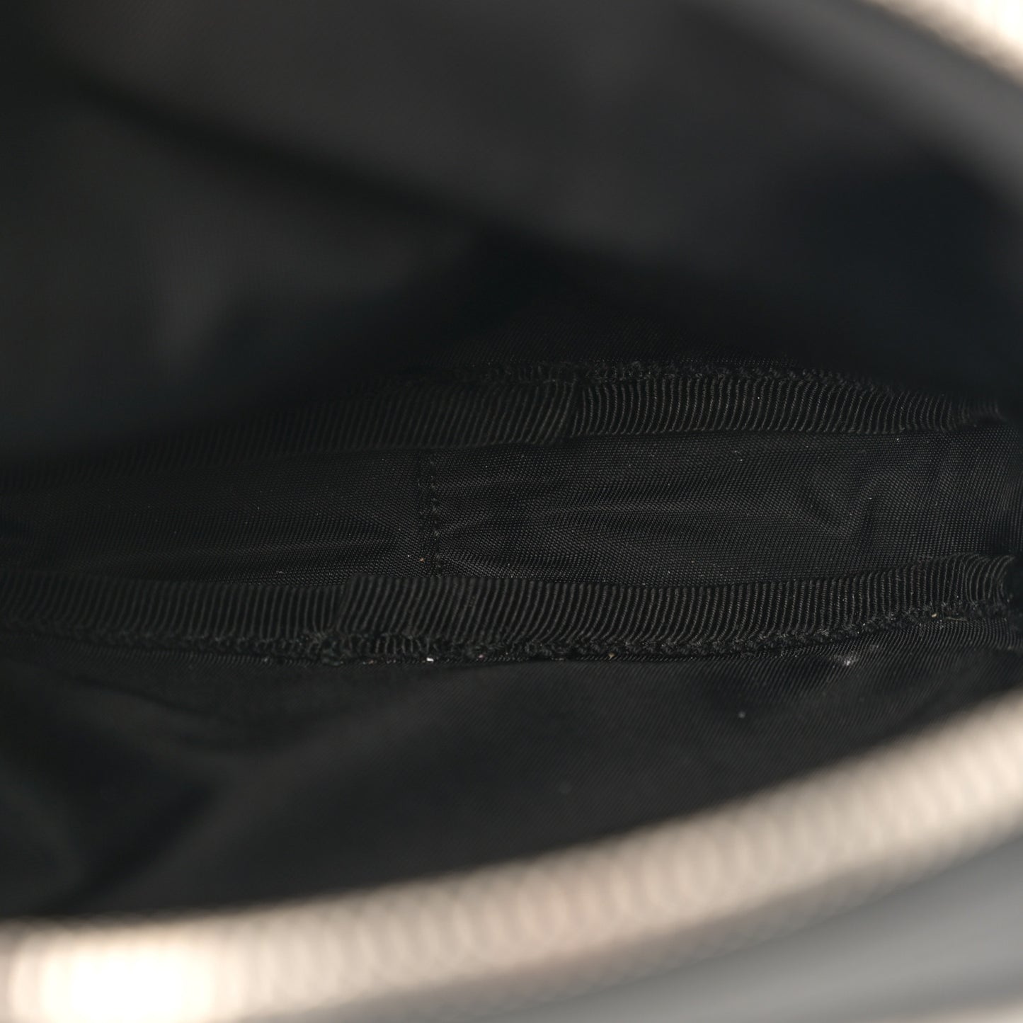 GG Supreme Monogram Web Belt Bag Black