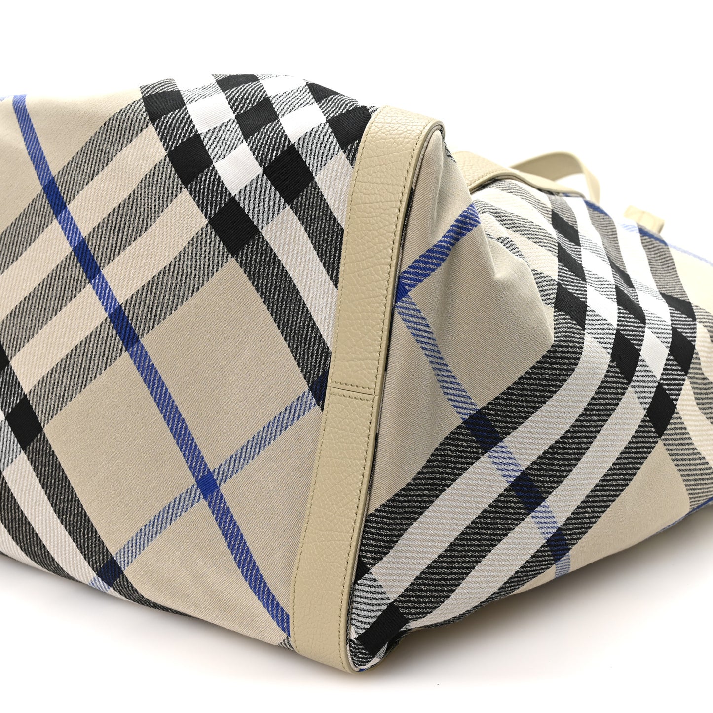 Jacquard Check Festival Tote Lichen
