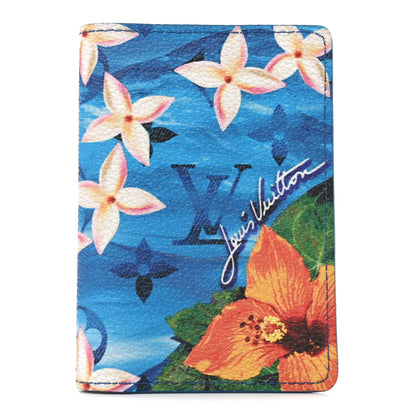 Louis Vuitton Monogram Surfin' Pocket Organizer NM Blue 1 of 7