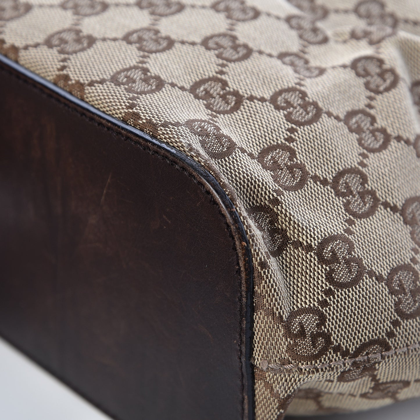 Monogram Hobo Dark Brown