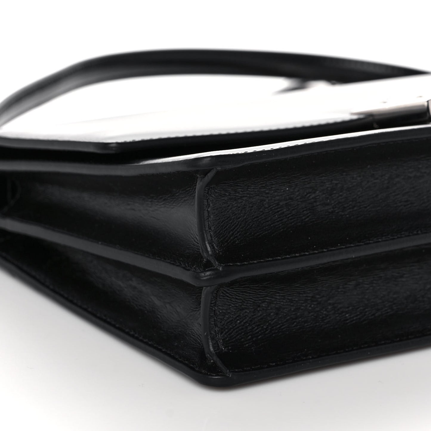 Calfskin Medium 4G Chain Shoulder Bag Black