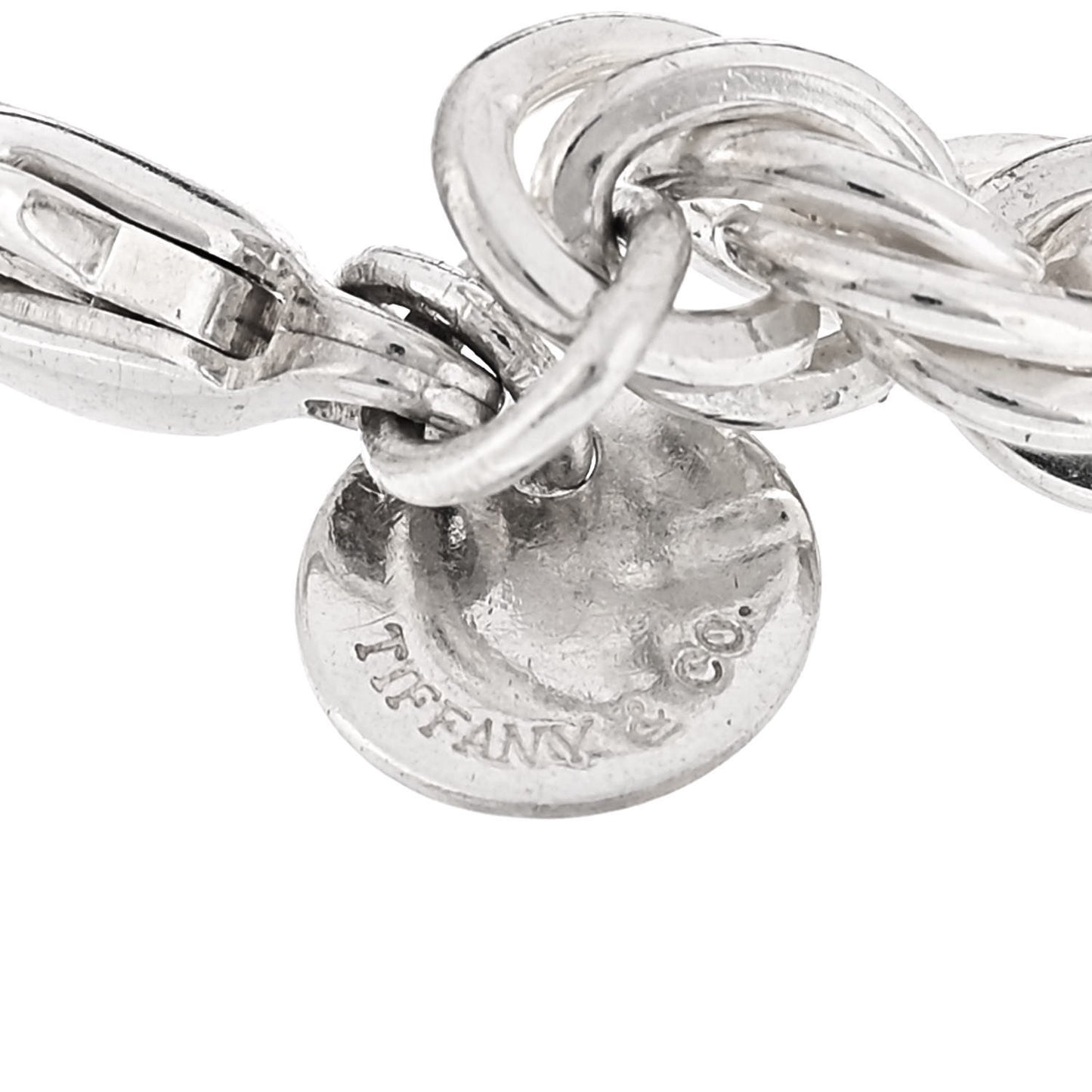 Sterling Silver Rope Chain Bracelet