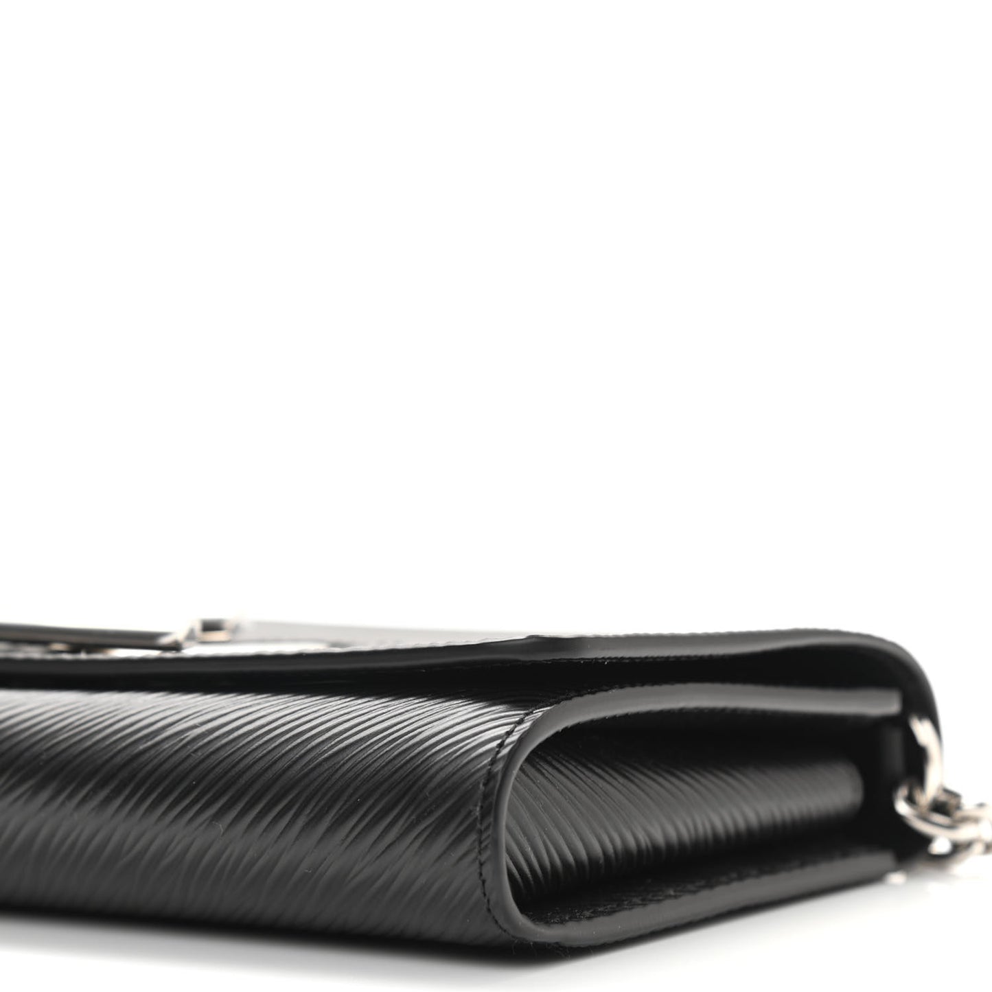 Epi Twist Chain Wallet Black