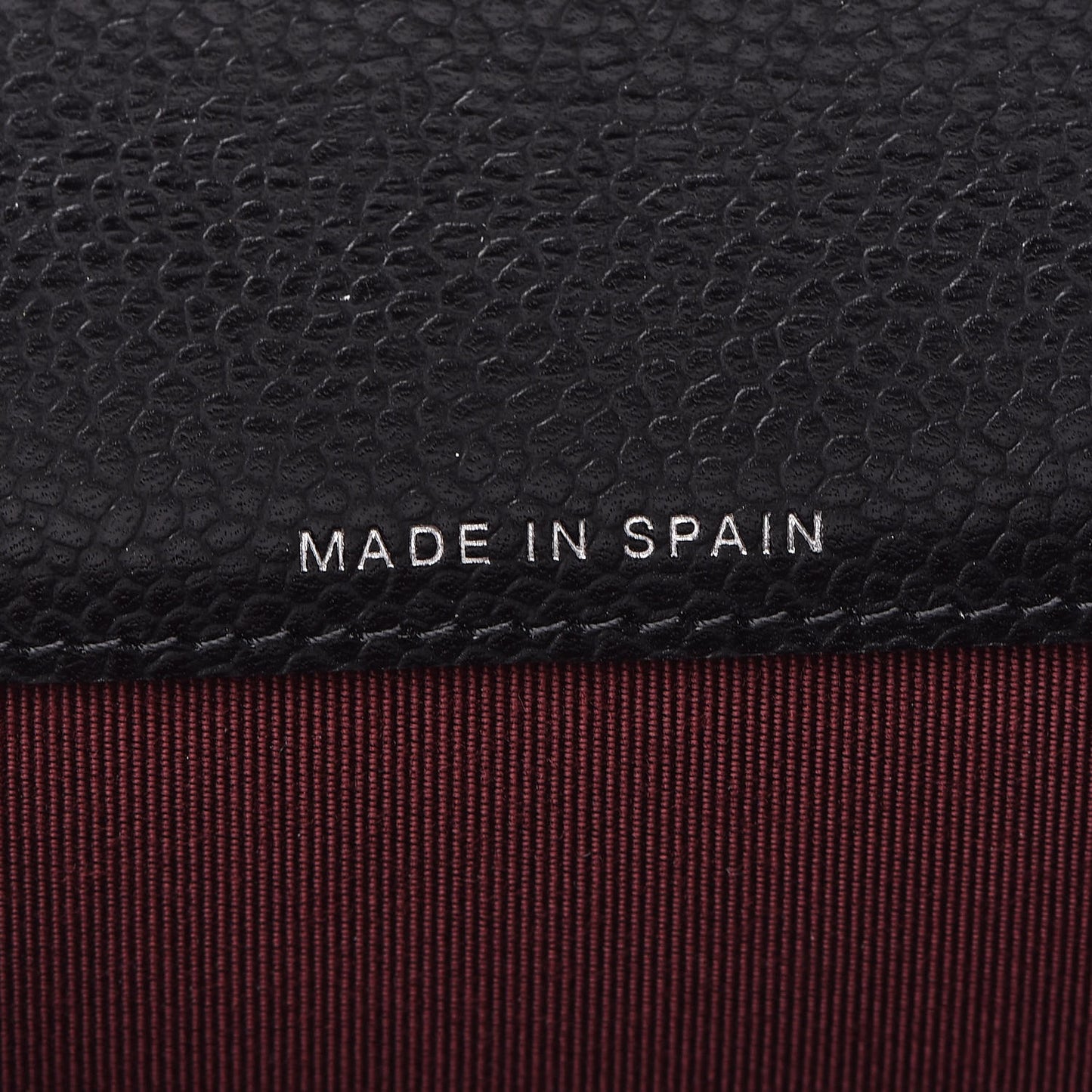 Caviar Quilted Flap Card Holder Wallet Black