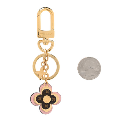 Louis Vuitton Monogram Blooming Flowers BB Bag Charm Key Holder Pink 2 of 4