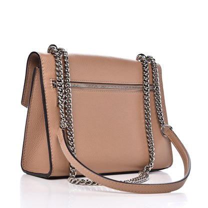 Louis Vuitton Soft Calfskin Mylockme Chain Bag BB Papyrus Creme 3 of 12