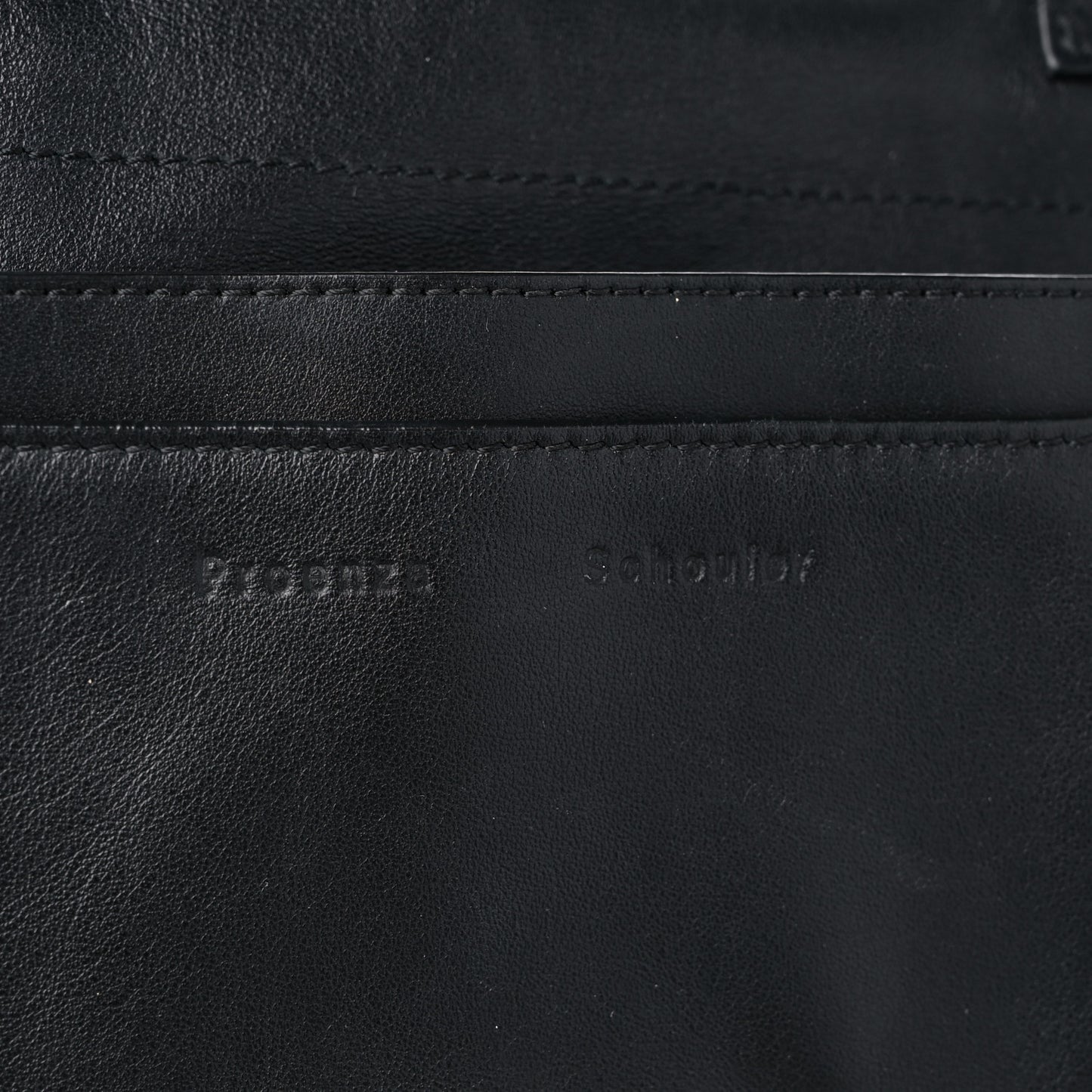 Calfskin Large PS Courier Backpack Black