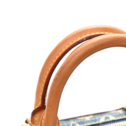 Louis Vuitton Monogram Denim Neo Speedy Blue 12 of 13