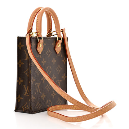 Louis Vuitton Monogram Petit Sac Plat 3 of 14