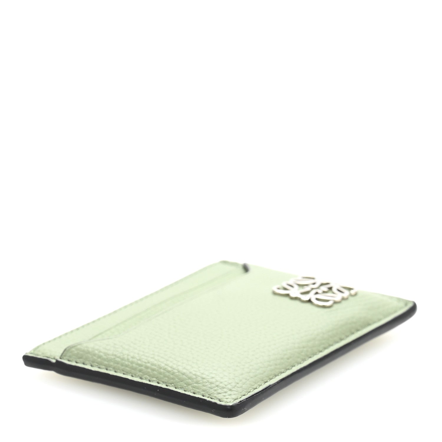 Loewe Soft Grained Calfskin Anagram Card Holder Rosemary 4 of 8