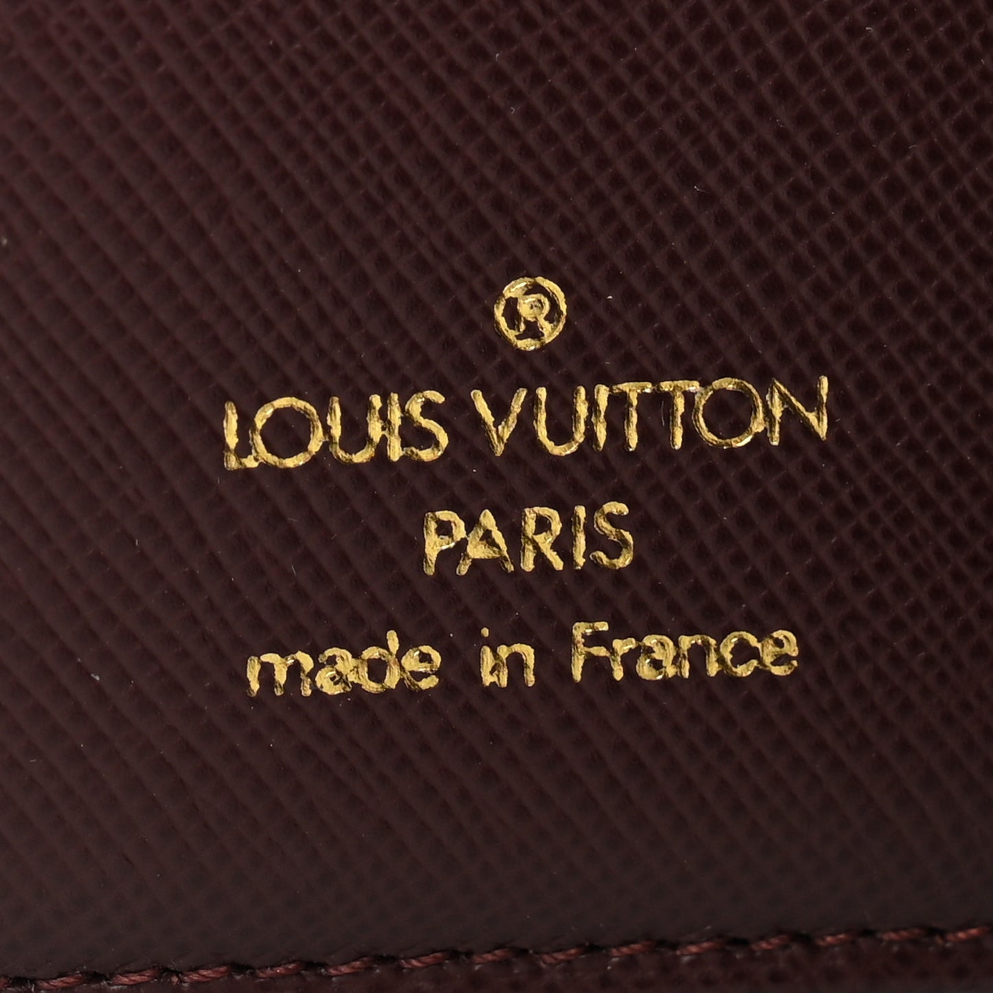 Mini Monogram Lin Compact Wallet Cherry