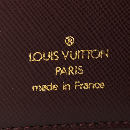 Louis Vuitton Mini Monogram Lin Compact Wallet Cherry 6 of 9