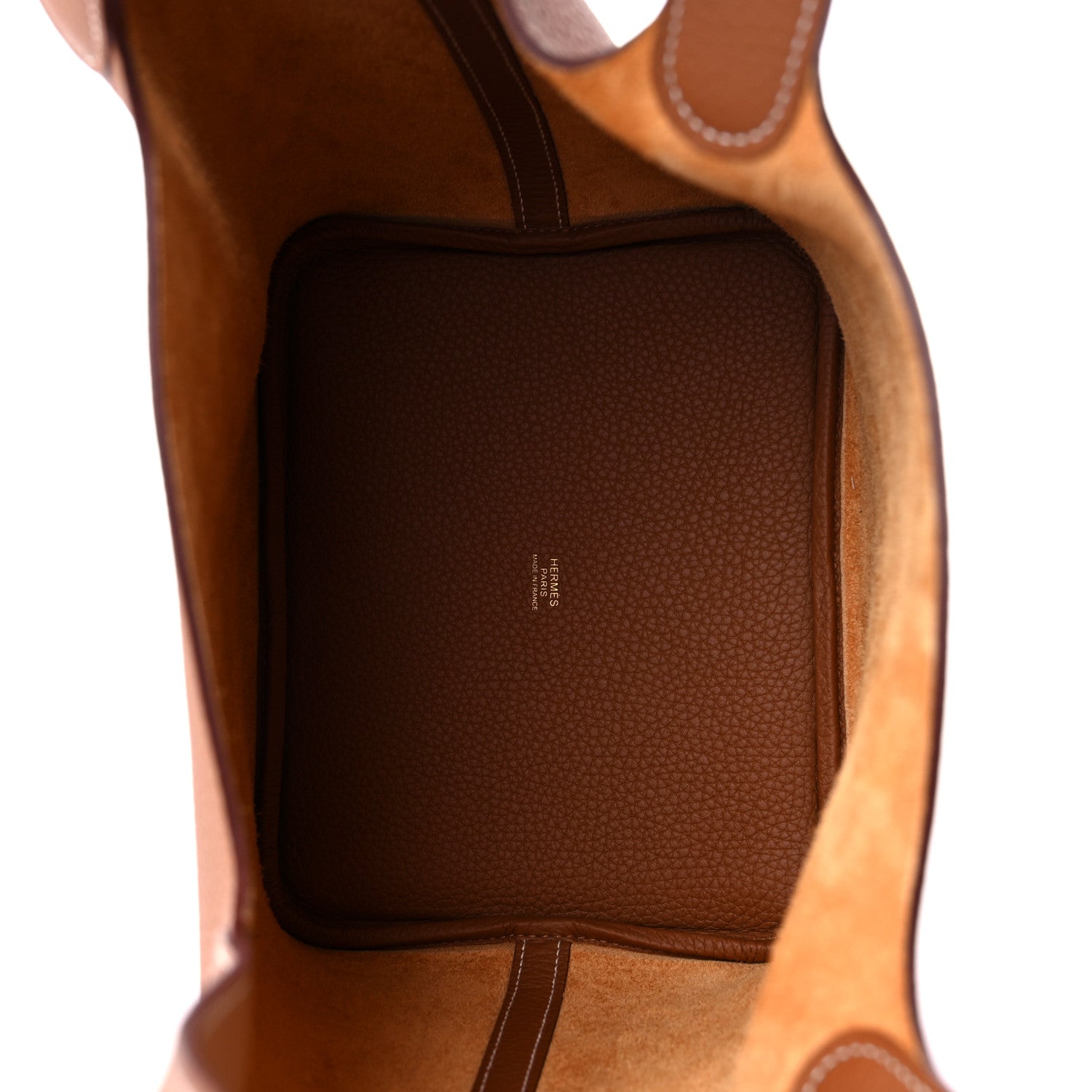 Hermes Taurillon Clemence Picotin Lock 22 MM Gold 5 of 12