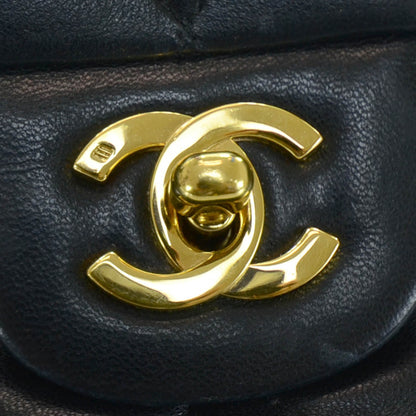 Chanel Lambskin Medium Double Flap Black 7 of 15