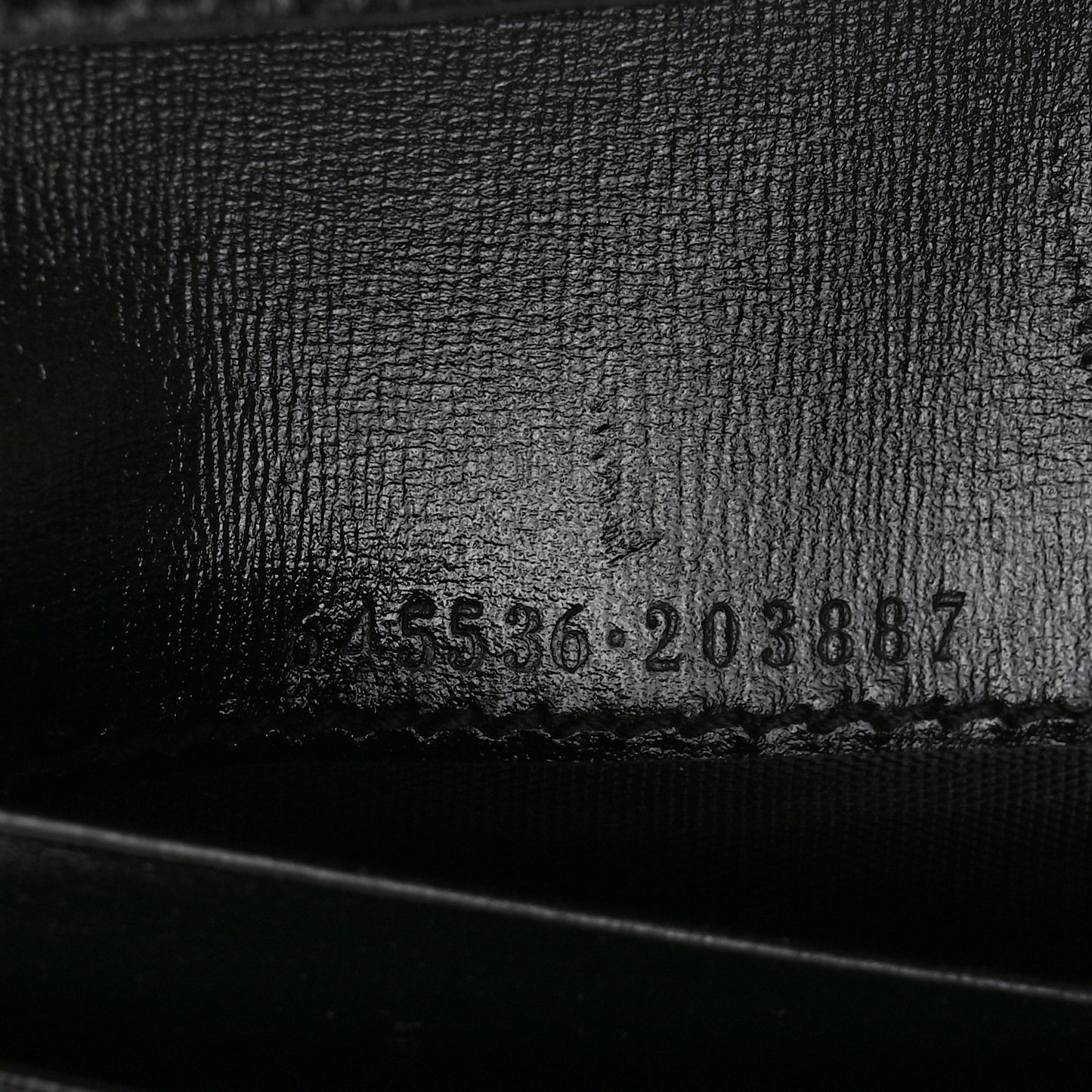 Calfskin Jackie 1961 Card Case Black
