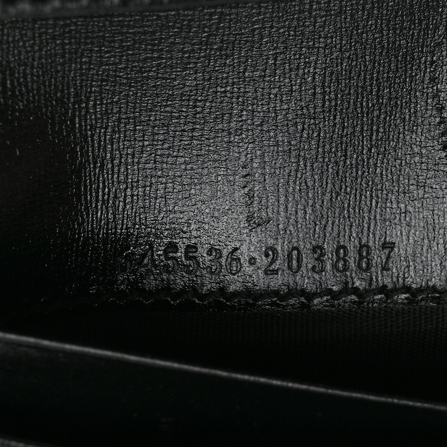 Gucci Calfskin Jackie 1961 Card Case Black 7 of 8