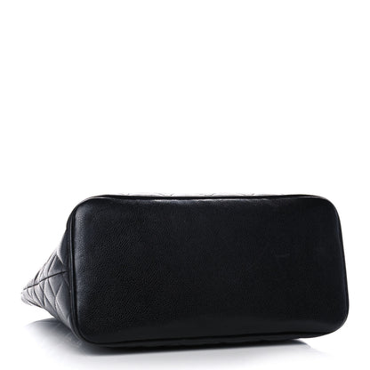 Chanel Caviar Quilted Medallion Tote Black 4 of 13