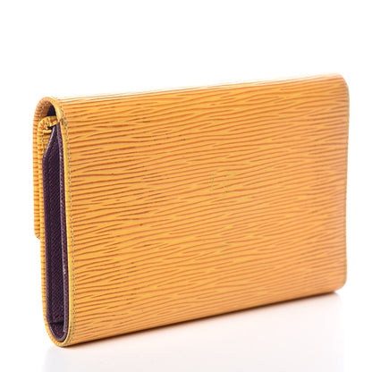 Louis Vuitton Epi Porte Tresor Etui Papiers Wallet Tassil 3 of 20