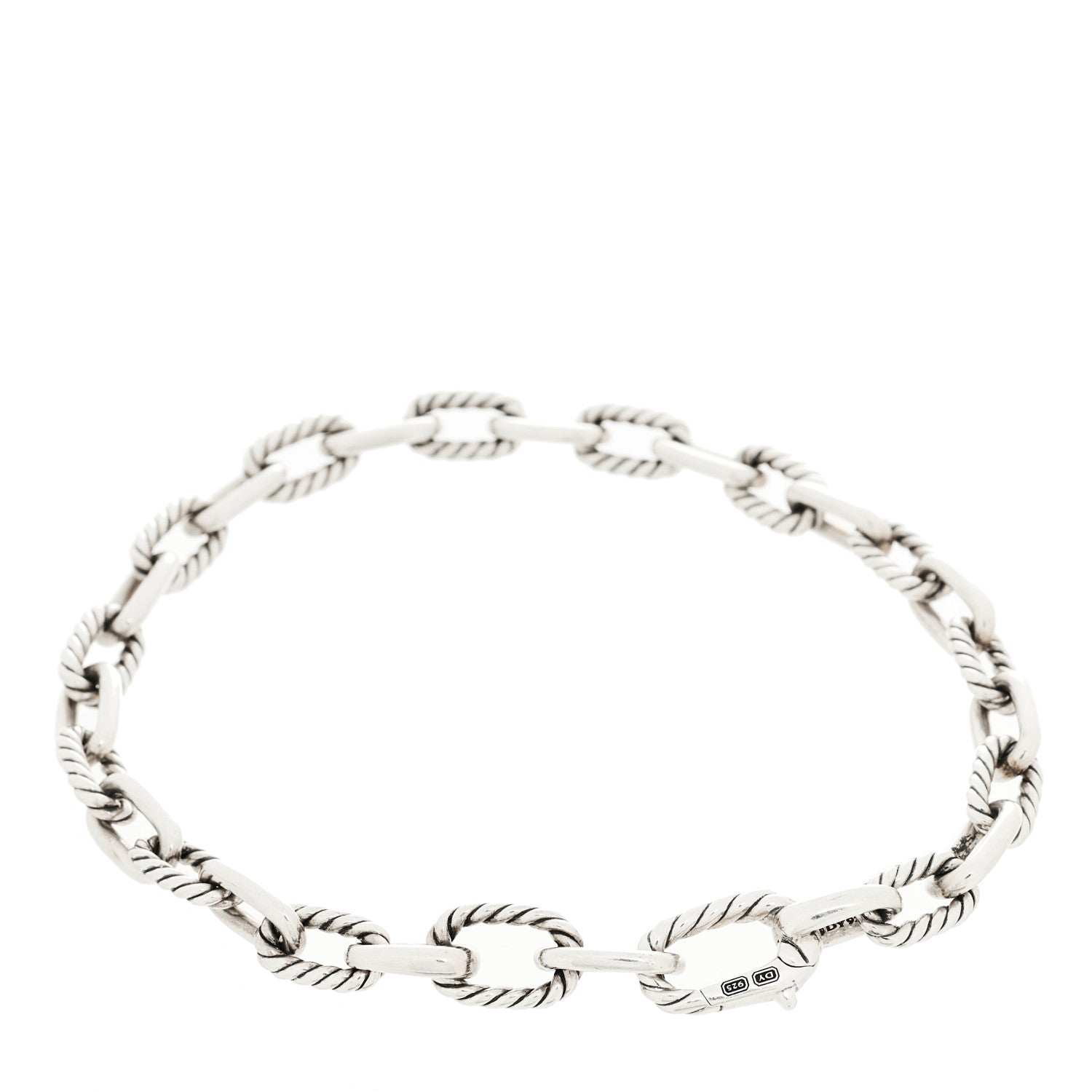 David Yurman Sterling Silver 5.5mm Madison Chain Bracelet 3 of 3
