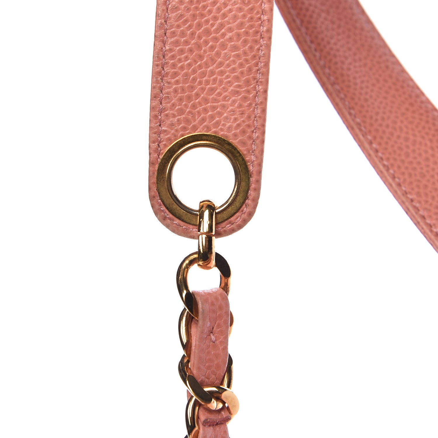 Chanel Caviar CC Shoulder Bag Pink 20 of 21
