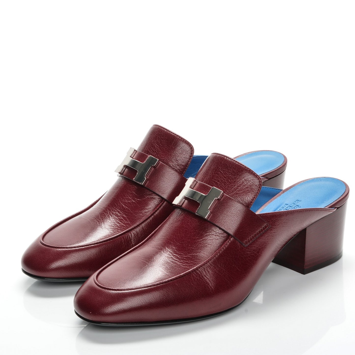 Chevre Paradis Mules 38 Carmin