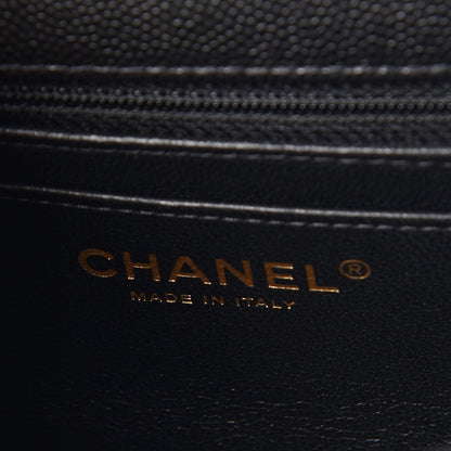 Chanel Caviar Quilted Mini Square Flap Black 6 of 7