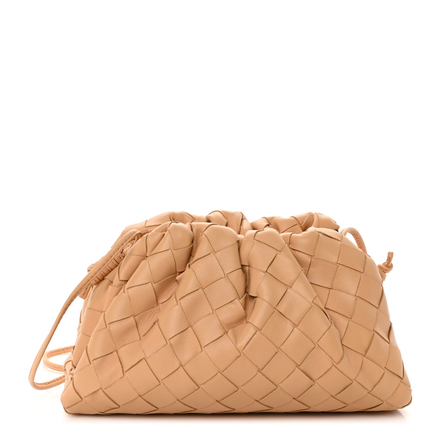 Nappa Intrecciato The Mini Pouch Almond