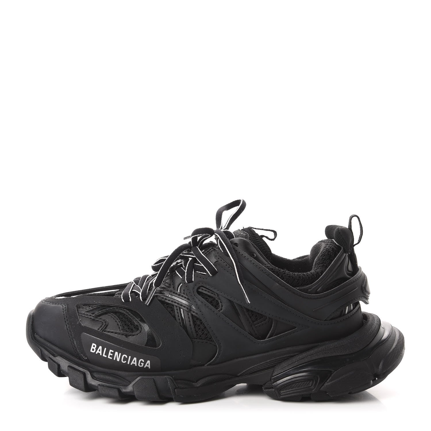 Balenciaga Mesh Nylon Track Sneakers 39 Black 1 of 7
