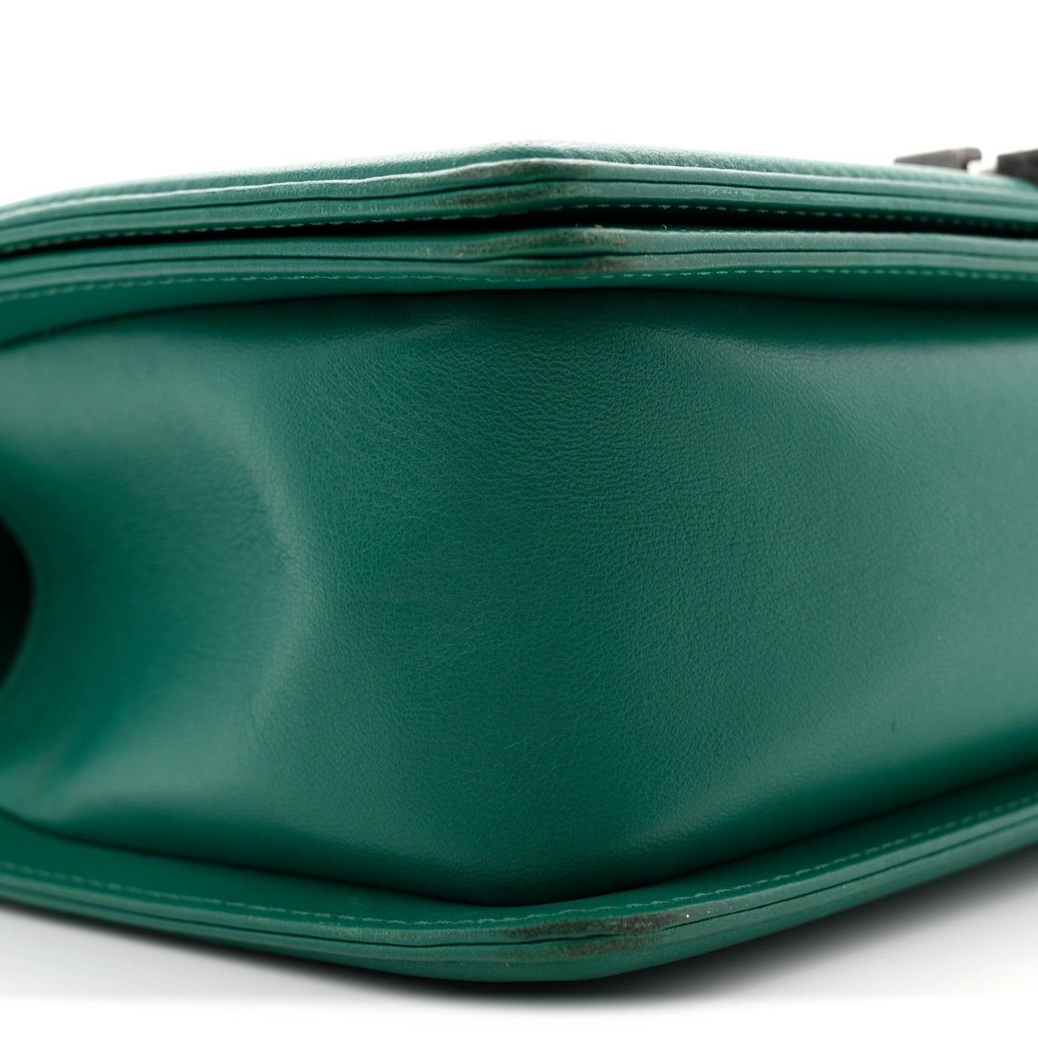Chanel Lambskin Quilted Medium Boy Flap Green 9 of 13