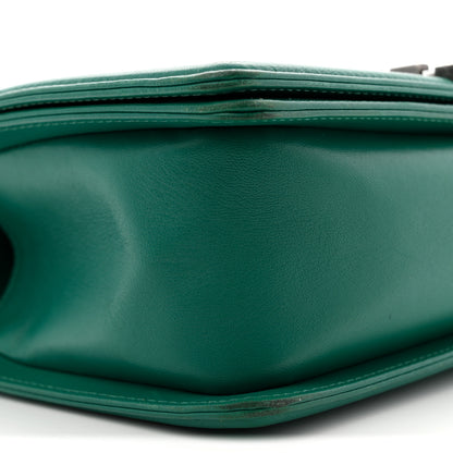 Chanel Lambskin Quilted Medium Boy Flap Green 9 of 13