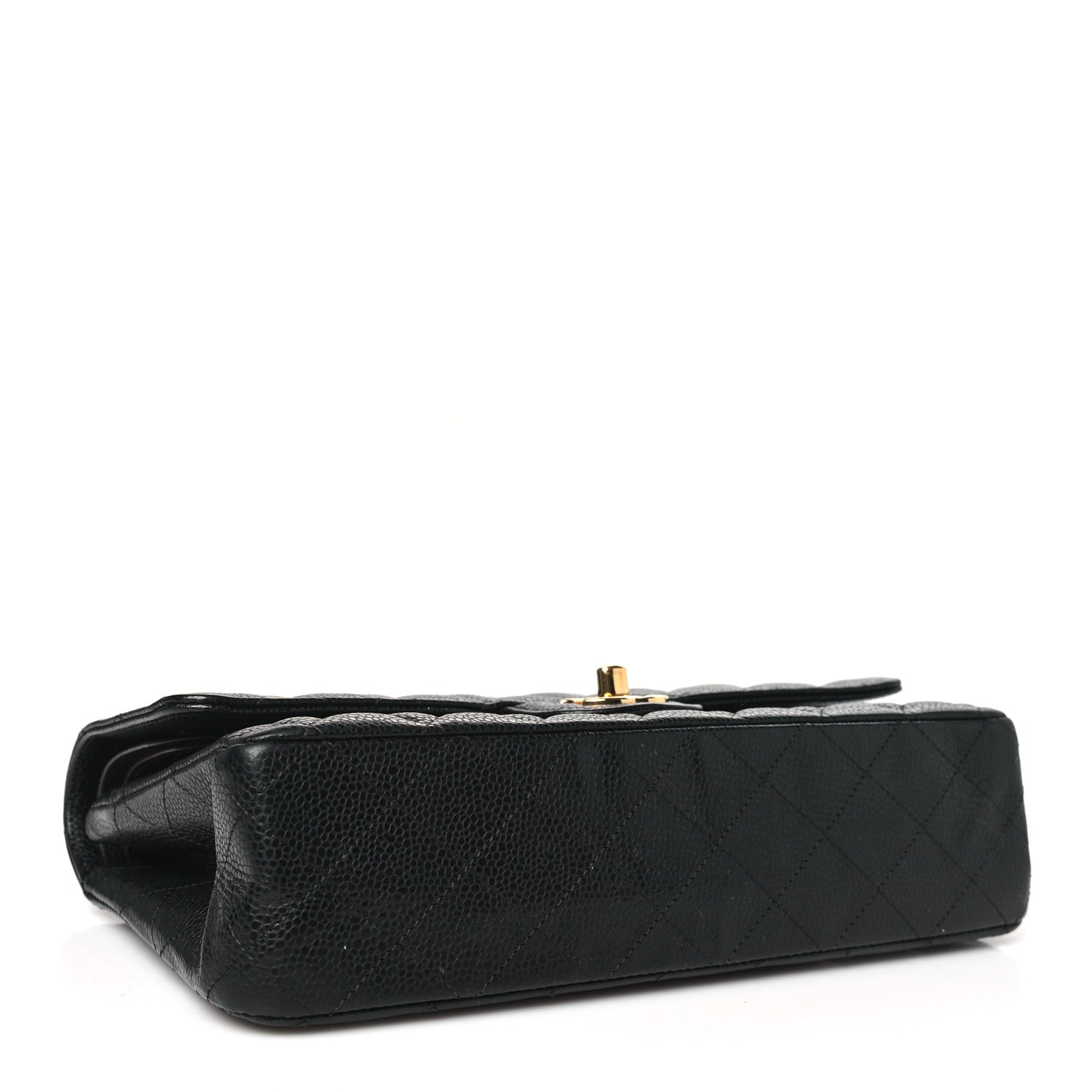 Chanel Caviar Quilted Medium Double Flap Black 4 of 10
