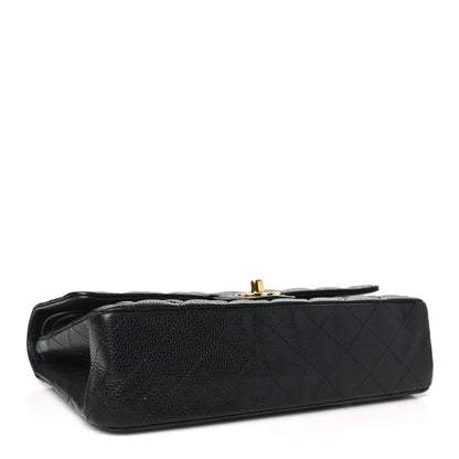 Chanel Caviar Quilted Medium Double Flap Black 4 of 10