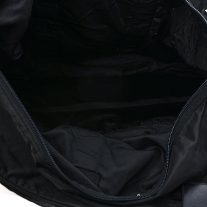 Prada Tessuto Nylon Saffiano Viaggio Duffle Black 4 of 10