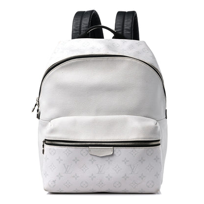 Louis Vuitton Taiga Monogram Discovery Backpack PM White 1 of 15