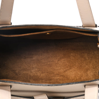 Loewe Calfskin Mini Gate Tote Light Oat 8 of 19