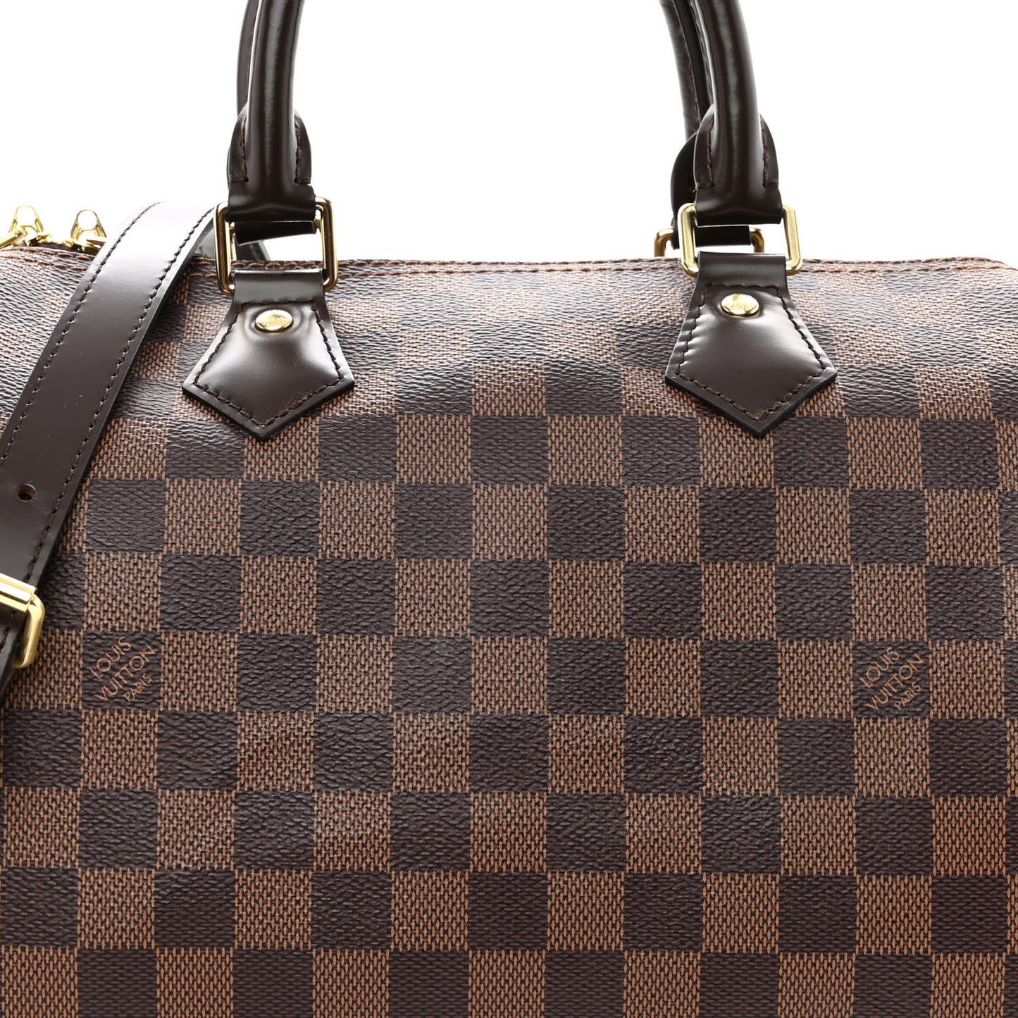 Damier Ebene Speedy Bandouliere 25