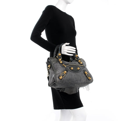 Balenciaga Agneau Giant 21 Gold Hardware City Anthracite 4 of 29