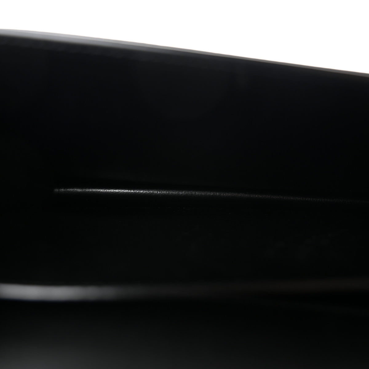 Saint Laurent Coated Bark Calfskin Medium Monogram Sunset Black 4 of 10