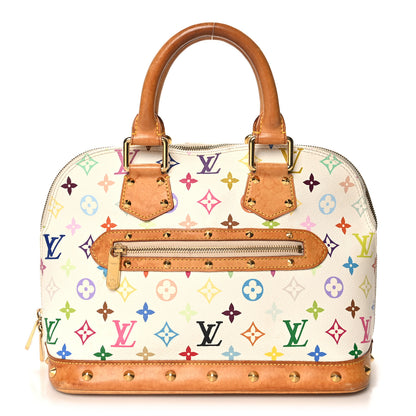 Louis Vuitton Monogram Multicolor Alma White 1 of 12