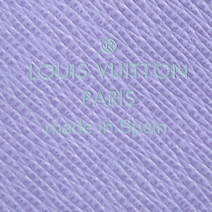 Louis Vuitton Monogram Multicolor Zippy Wallet Black Violet 7 of 8