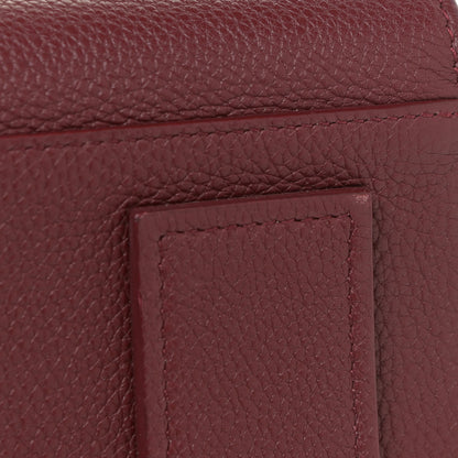 Saint Laurent Grained Calfskin Small Supple Sac De Jour Dark Pallisandre 13 of 16
