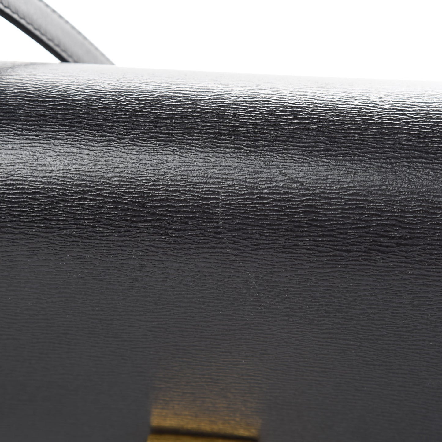 Liege Calfskin Medium Classic Box Bag Black