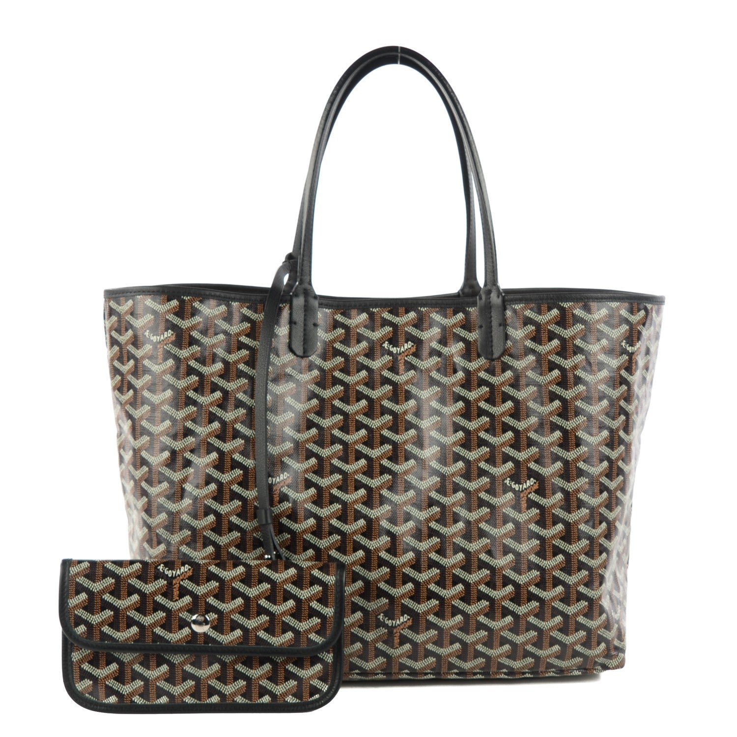 Goyard Goyardine Saint Louis PM Black 1 of 9
